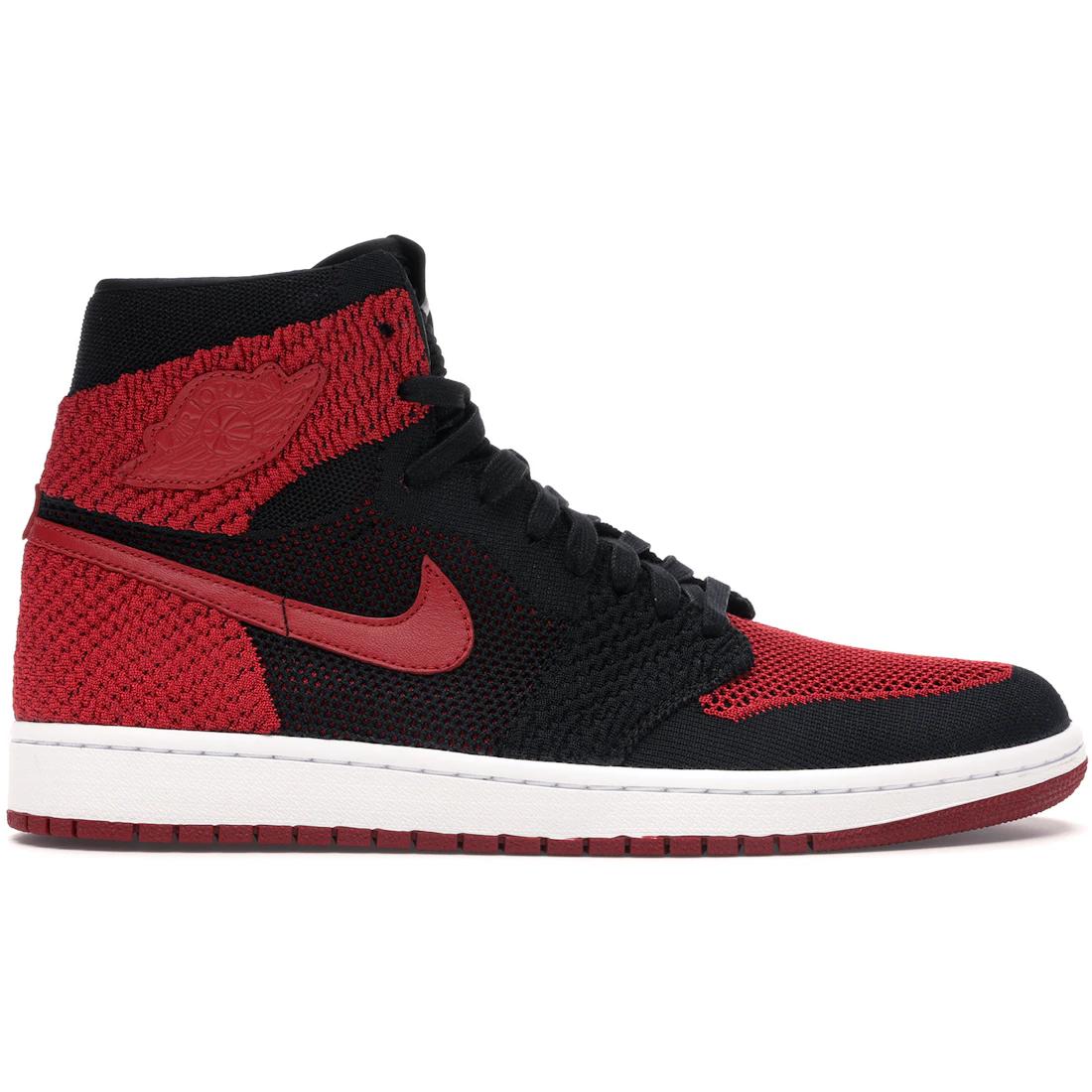 

Sneaker Jordan 1 Retro High Flyknit Bred(919704-001) 44.5