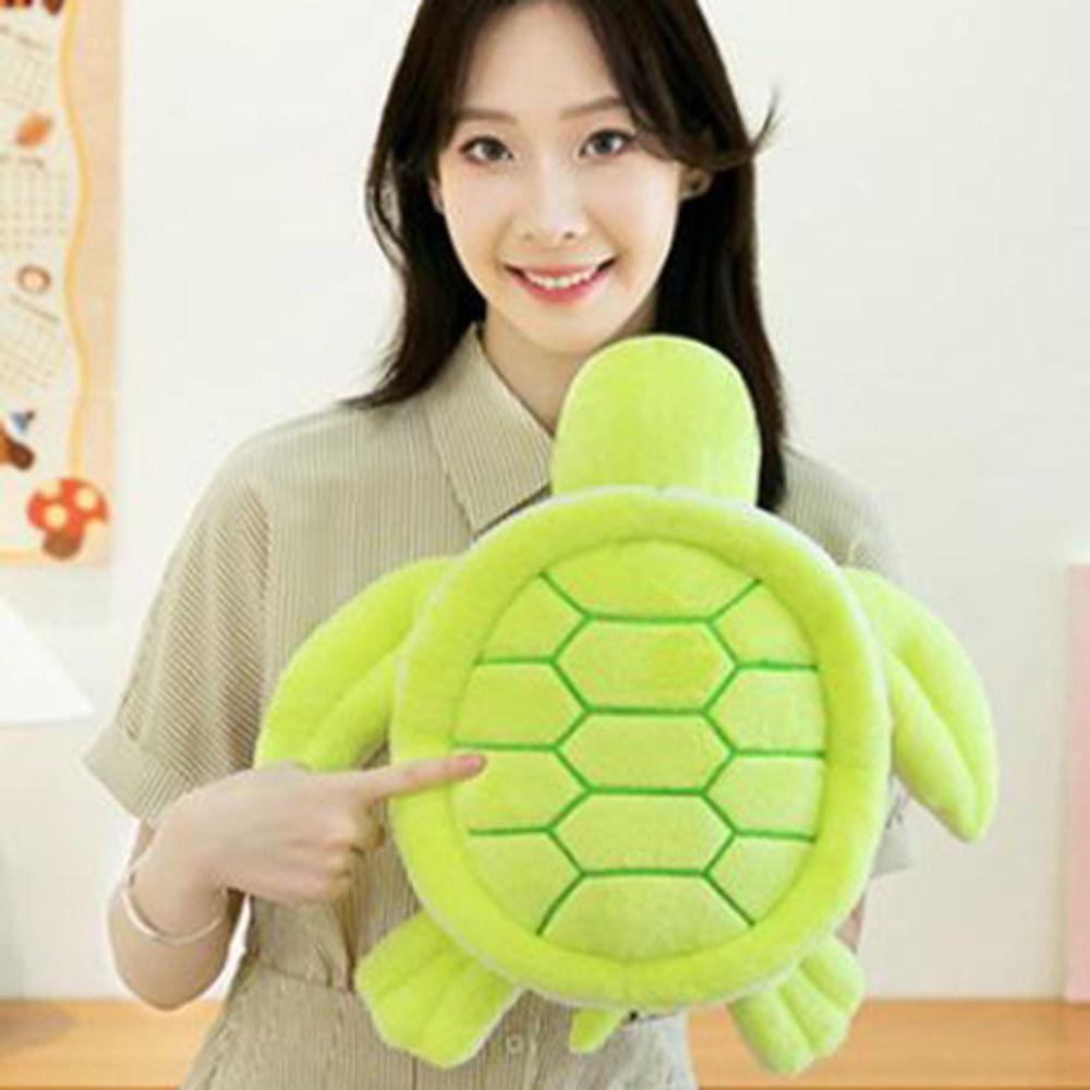 Soft Sea Tortoise Plush Toys Fluffy Turtle Animal Doll Animal Sea Turtle Pillow  Car Decor