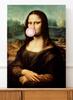 Canvas Painting Mona Lisa with Pop Art Balloon