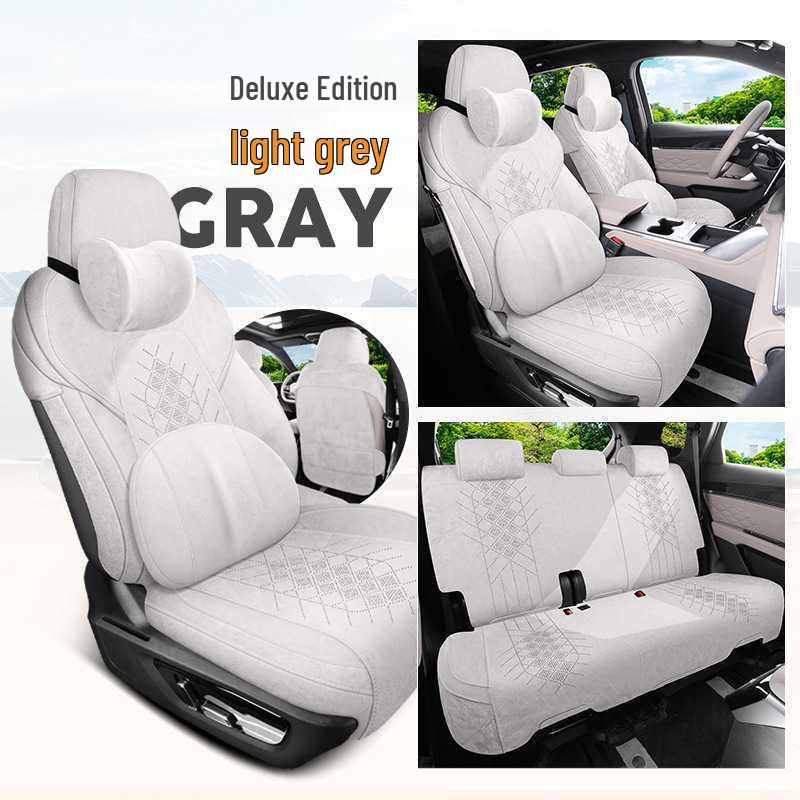 BYD Tang All-Season Suede Seat Covers & Cushions - Breathable & Suitable for DMI and EV Models