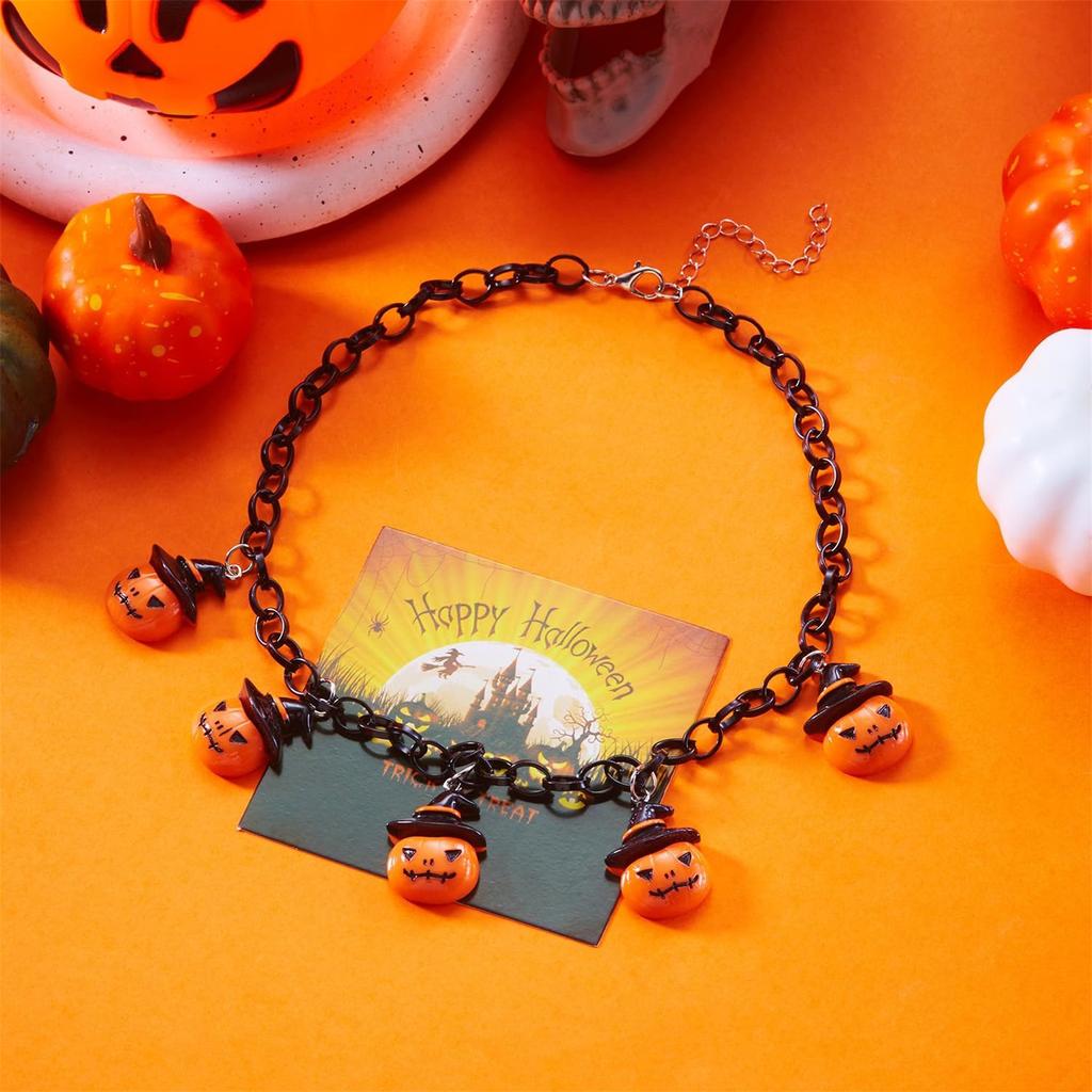 Gothic Halloween Necklace for Witchy Jewelry Halloween Party Costume Accessories