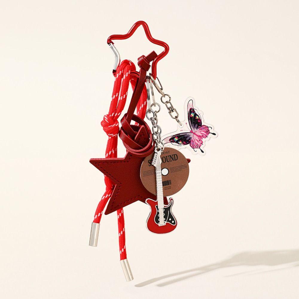 Bag Hanging Korean Ins Keychain Decorative Accessories Spice Girls Keyring  School Bag Decor