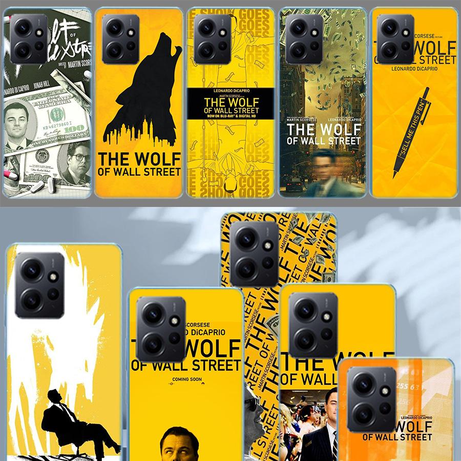 The Wolf of Wall Street Movie Phone Case For Redmi Note 14 15 Pro 5G 13 12 Pro Plus 11 11T 11E 11S 10 Pro 10S 9 9S Cover Cell Cl