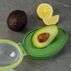 Avocado-Aufbewahrungsbehälter Wiederverwendbare Avocado-Aufbewahrungsbox Obst-Aufbewahrung Avocado-Aufbewahrungsbehälter zur Frischhaltung von Lebensmitteln