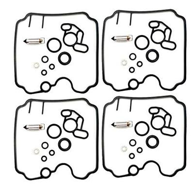 4 Sets Motorcycle Carburetor Repair Kit for Yamaha XTZ750 TDM850 FZR1000 TRX850 XTZ750 TDM850 FZR1000 TRX850 Cup Gasket Parts