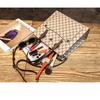 Large Capacity Tote Bag Women Soft PU Shoulder With Zipper Multi-Compartment Design Urban Chic Style