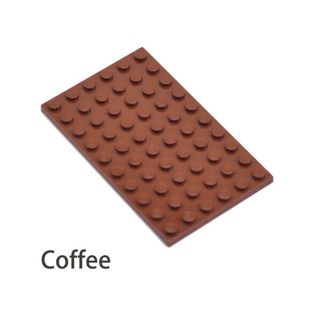 20pcs DIY Building Blocks Thin Figures Bricks 6x10 Dots 12Color Educational Creative Size Compatible With 3033 Toys for Children