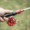 Portable Durable Outdoor Fishing Aluminum Alloy Fish Line Fish Buckle Front Wheel Fishing Tool Ice Fishing Reel