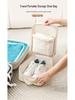 Portable Three-Layer Dustproof Shoe Storage Bag - Easy Carry, Handheld, for Outdoor Travel