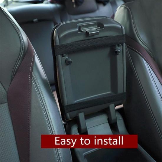Car Armrest Cushion Cover Center Console Storage Box Pad Protector Waterproof