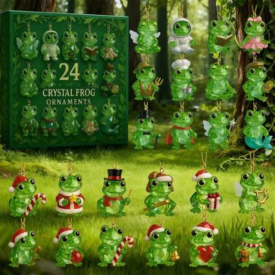 Calendrier de l'Avent Comprend 24 Calendriers de l'Avent, Calendrier de Compte à Rebours et Objets de Collection Surprise