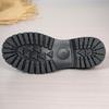 British Style Platform Loafers Women 2024 Plus Size Round Toe Single Shoes Woman Thick Bottom Pu Leather Shoes