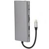 Type C Hub 4K High Definition 5 Gbps Transmission PD Charging Aluminum Alloy Type C Docking Station