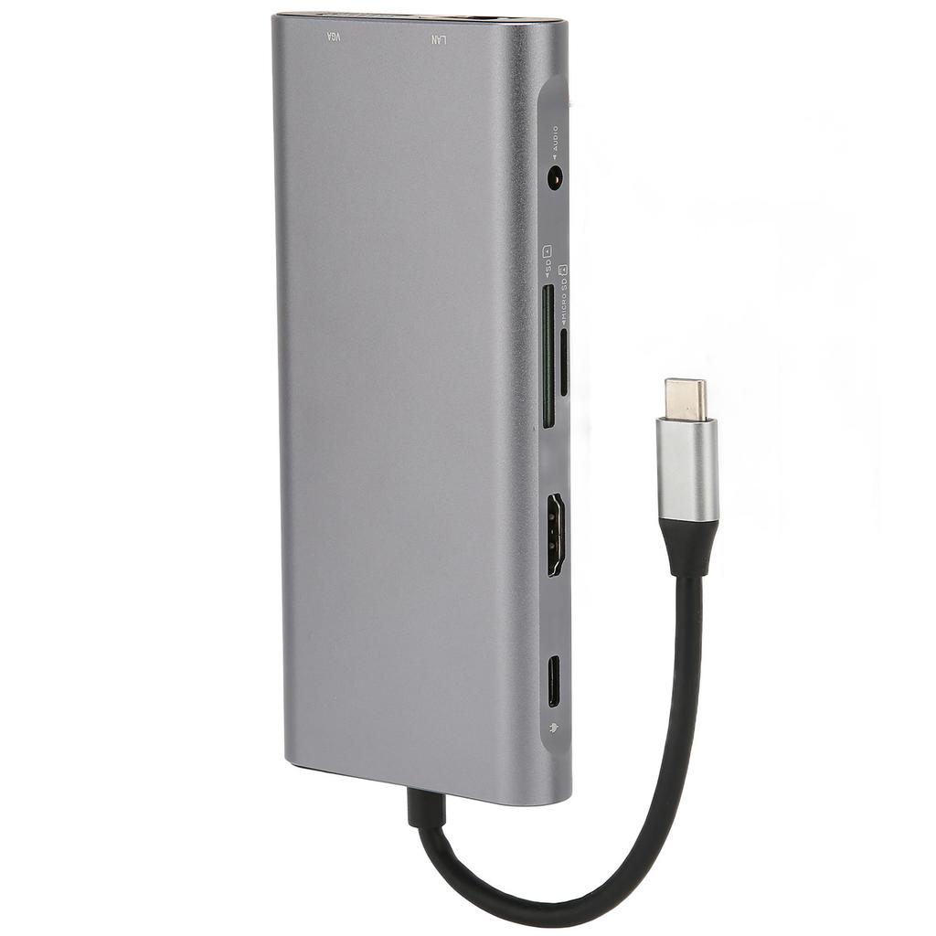Type C Hub 4K High Definition 5 Gbps Transmission PD Charging Aluminum Alloy Type C Docking Station