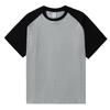 Zomer Unisex T-shirts Tops Tees Raglanmouw 100% Katoen Korte Mouw Streetwear Ronde Hals T-shirts KTB
