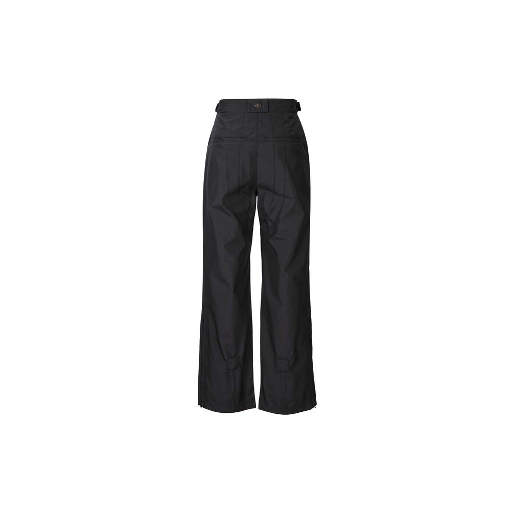 Adidas Originals X Ordinary People Collaboration FW24 Color Block Striped Logo Fashion Versatile Comfortable Sports Pants Men Pants Black JN5827