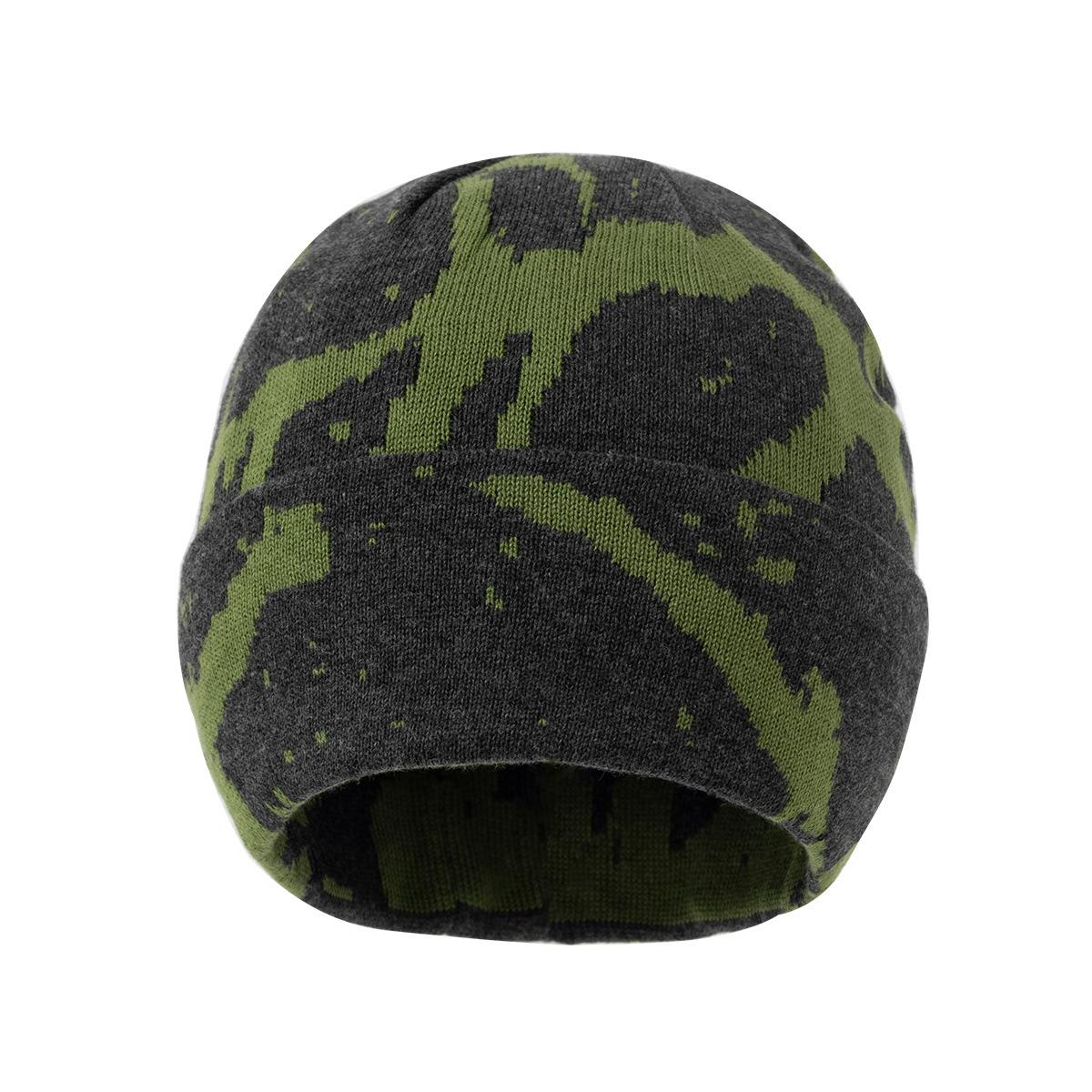

Winter Bag Head Hairball Warm Hat Cold And Windproof Fleece Knitted Winter Versatile Knitted Hat One size fits all [knitted]