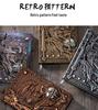 Paladin European Retro Business Diary: Embossed PU Notebook