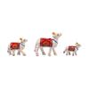 Paper Mache Traditional Handcrafted Cow Showpiece for Enhance for Home Festive Gifting, Housewarming Decoration