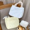 Cloth Korean Y2k Handbag Cosmetic Makeup Bag Mommy Bag Leisure Lunch Bag  Travel