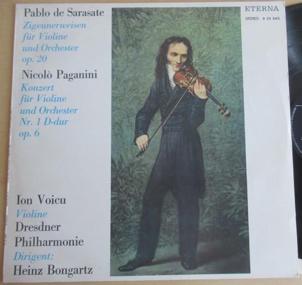 

LP Record PABLO DE SARASATE Zigeunerweisen Fur Violine Und Orch 825840 ETERNA 1974 Germany Classical Used