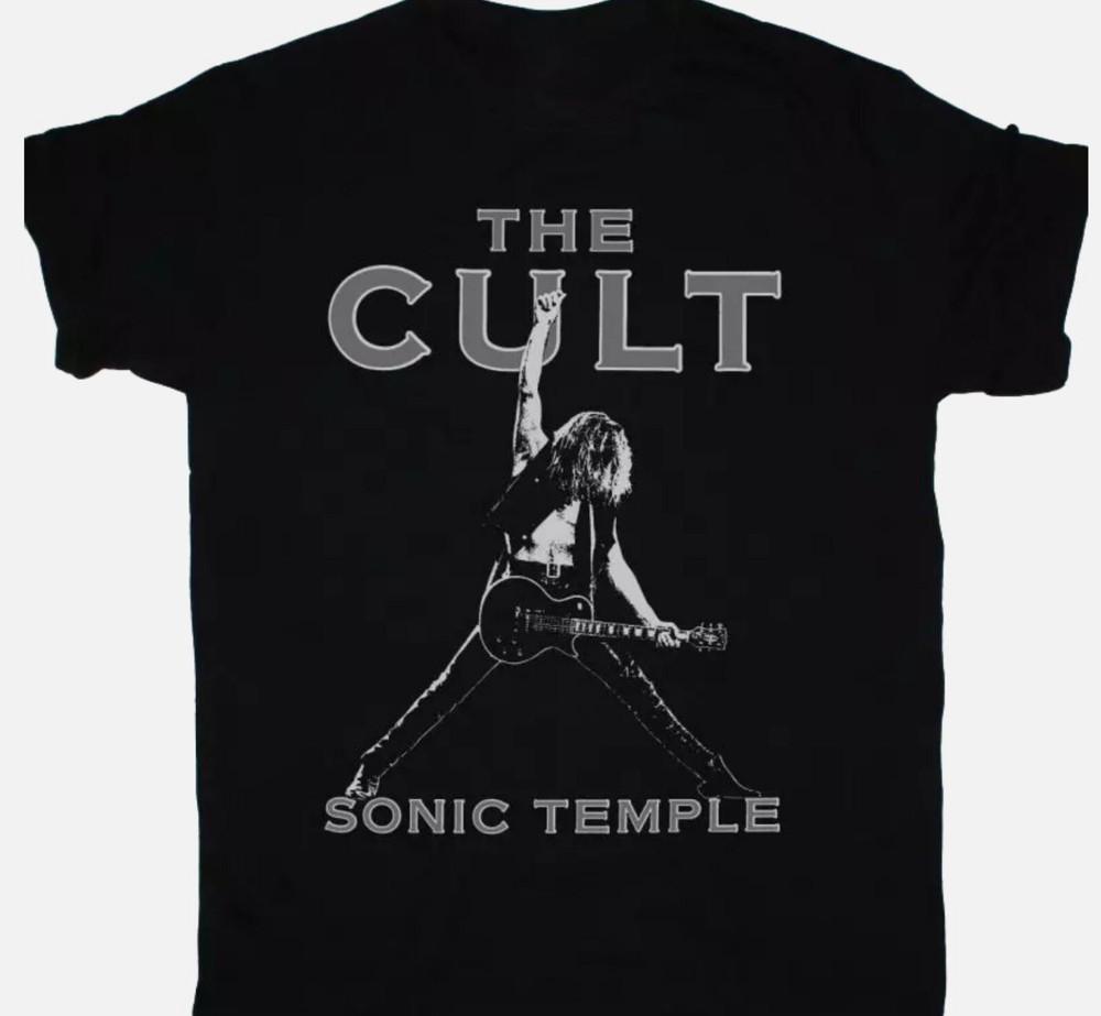 ФУТБОЛКА КУЛЬТОВОЙ ГРУППЫ SONIC TEMPLE НОВАЯ ПОЛНЫЙ РАЗМЕР Унисекс Футболка S