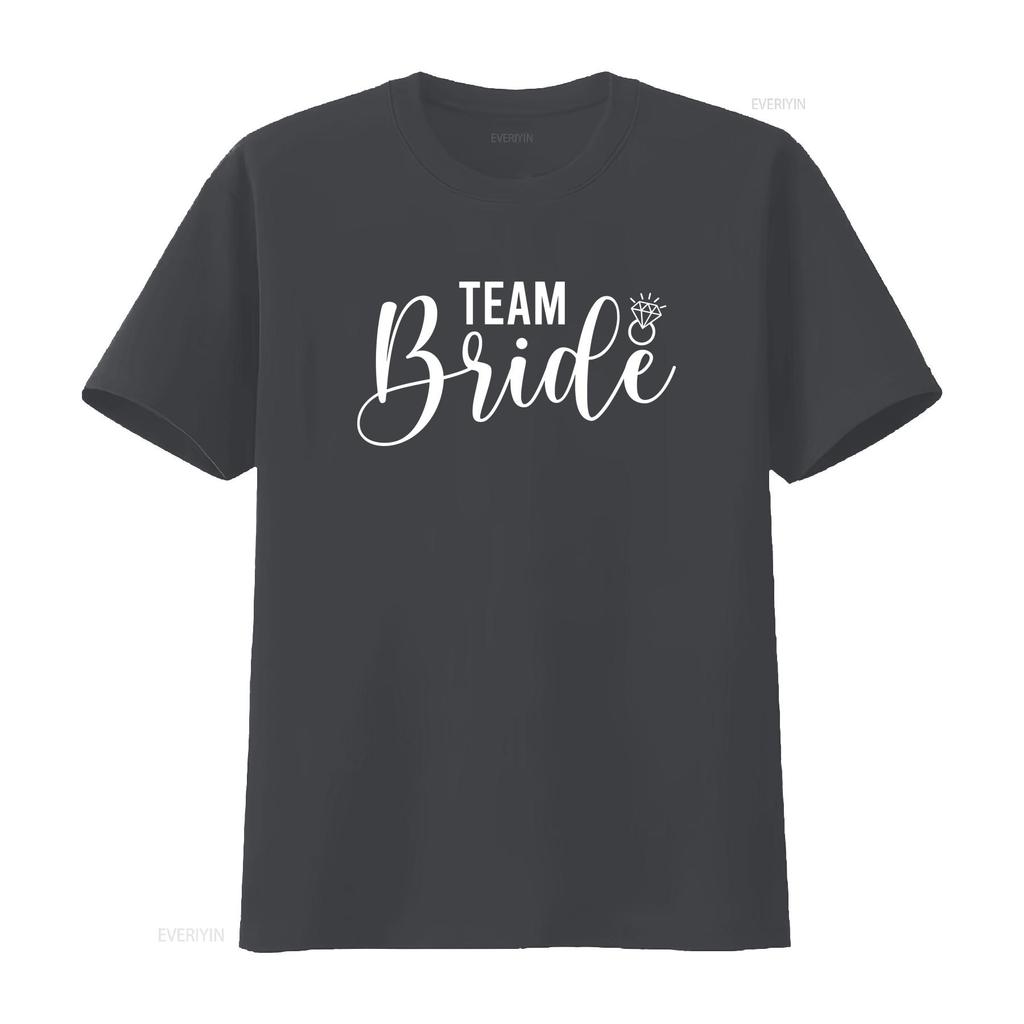 Team Bride T Shirt Squad to be Bachelorette Party for women oversized tee plus size Hen do vintage Washed Breathable