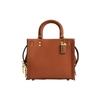 New Rogue Leather Tote Bag, Shopping Bag, Handbag, Shoulder Bag, Crossbody Bag Trumpets Women's Caramel CJ816-B4BAR