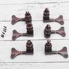 6PCS Fishtail Shaped Bass Tuning Key Pegs Metal Bass Parts Bass Tuners  Electric Bass Guitar
