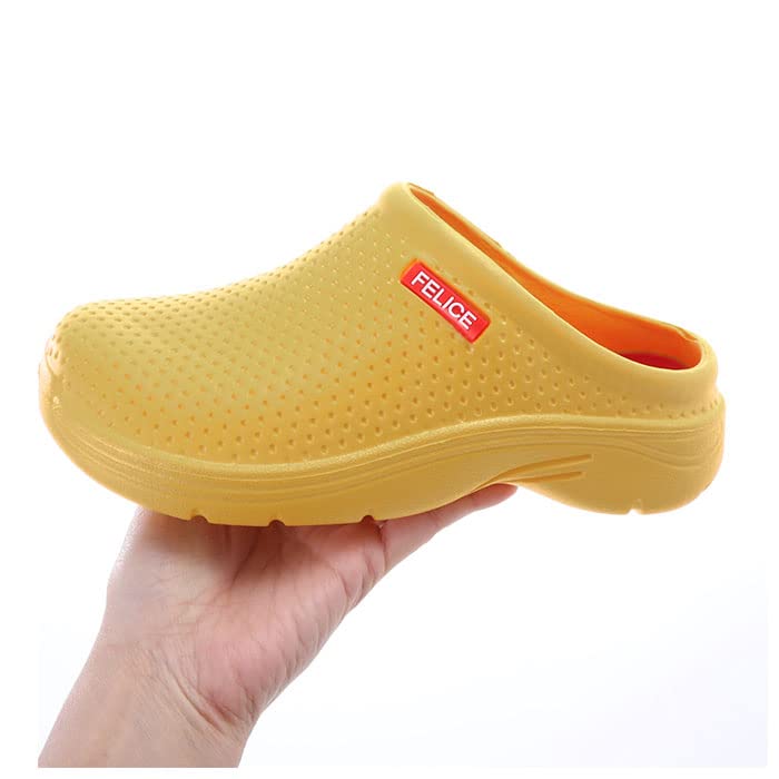 Murataya Sangyo Dana Soft Slip-On Sandals, Red, Size 23.5cm