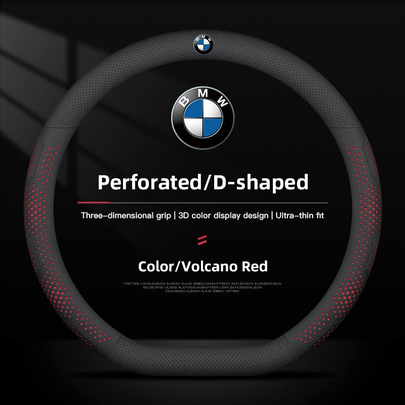 Car Steering Wheel Cover Ultra-thin Breathable Car Accessories For BMW E92 E53 E61 E62 E93 GT G30 G20 G05 G11 E48 Series i3 G07 XN9