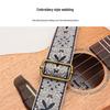 Ethnic Style Jacquard Embroidery Ukulele Shoulder Strap