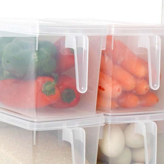 Transparent Fridge Fresh Storage Box Crisper Refrigerator Sealed Food Container