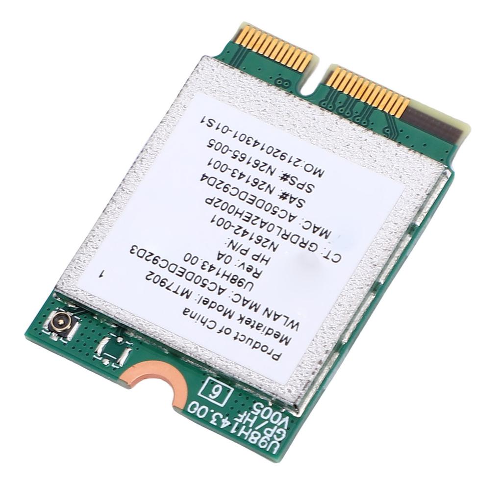 Wireless Net Card for Wins 10 11 M.2 NGFF 4200Mbps 2.4GHz 5GHz 6GHz Laptop Network Adapter with 8dBi Antenna Bracket