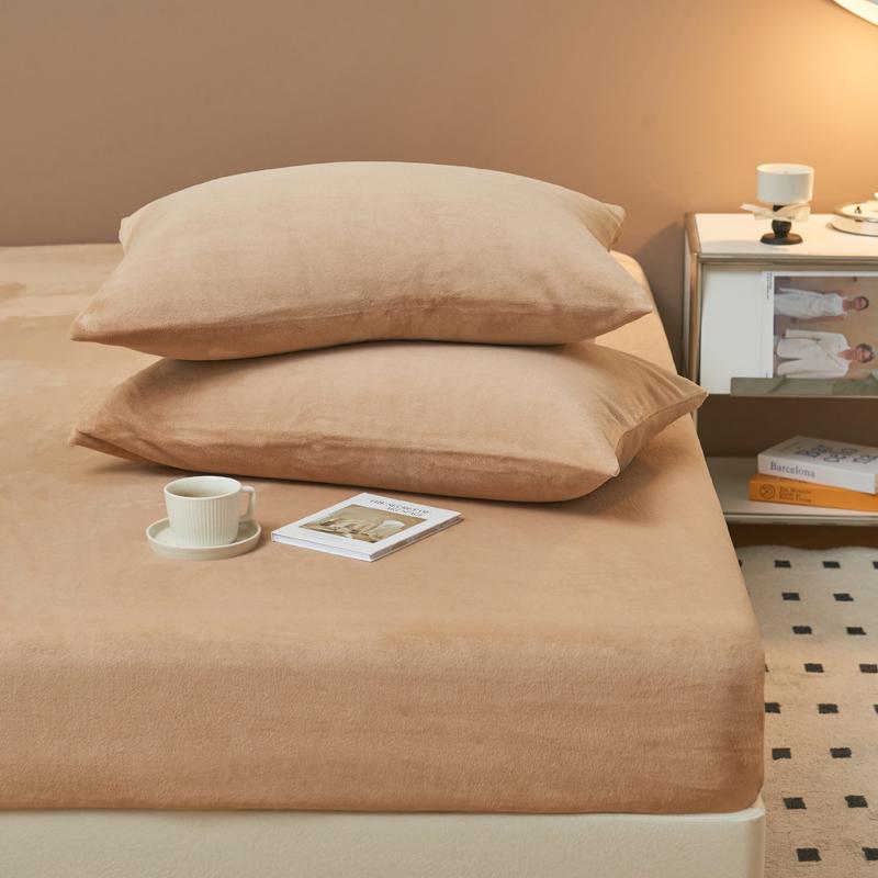 Pink Pillowcase Velvet Pillows Cover Skin-friendly Pillowslip Funda Almohada 48x74cm Cushion Cover 2pcs Rectangle Pillow Cases