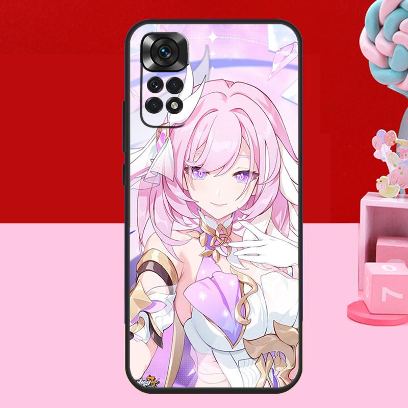 

Elysia Honkai impact Case For Xiaomi Redmi Note 14 13 12 11 10 15 Pro Plus Redmi 15 C 13C 10C 12C 14C Soft Cover Note 15 Pro Plus 5G