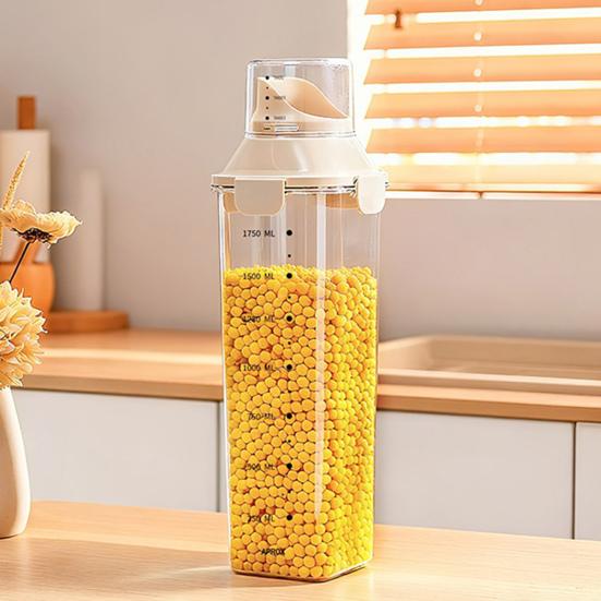 Versiegeltes Glas Gewürze Snacks Aufbewahrungsbehälter Einfache Wartung BPA-frei Sicher Auslaufsicher Küchenaufbewahrungsbehälter