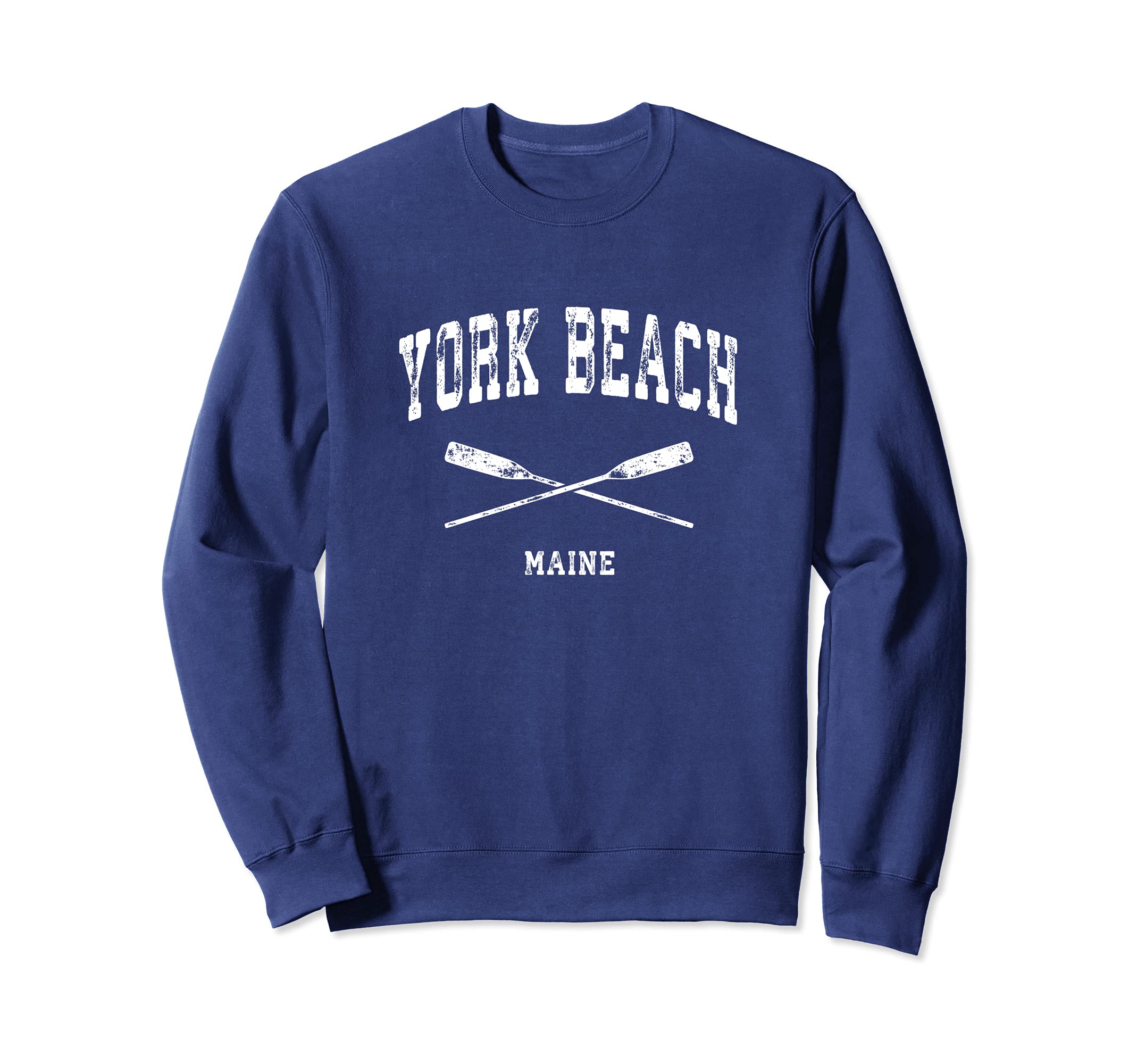 

York Beach Maine Vintage Nautical Cross Oar Trainer