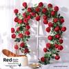1.8m Hanging Flowers Rattan 10 Colors Fake Plants Leaves  Home Decoration