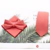 Spot Knitted Cotton Tie Square Scarf Bow Tie Set Men'S Business Casual Tie Three-Piece Set