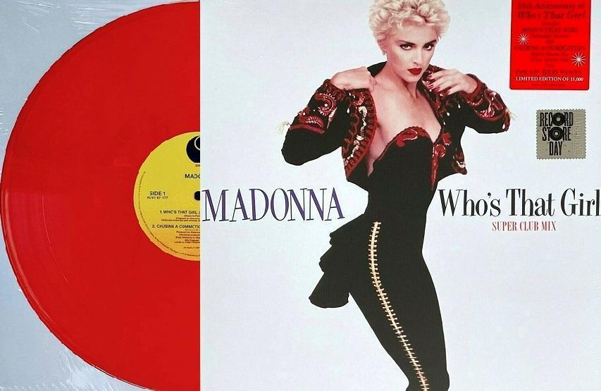 

[USED] Madonna Who s That Girl EP RSD Limited Color Record