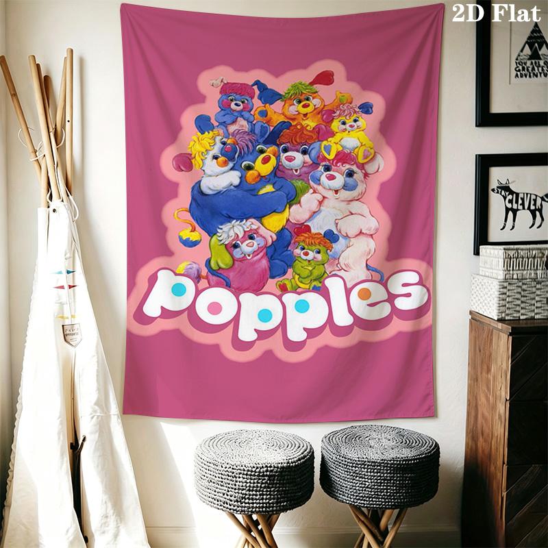 Popples Pattern Home Decor Tapestry, Wall Hanging, Decorative RV Wall Cloth.XGT0914183