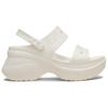 Crocs Comfortable Simple Whale Beach Sandals Women Sandals White 206749-100