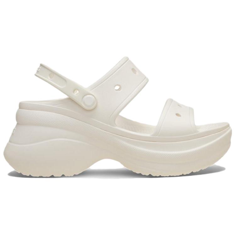 Crocs Comfortable Simple Whale Beach Sandals Women Sandals White 206749-100
