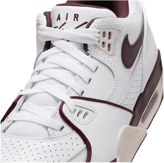 Кроссовки Nike Air Flight '89 Low (FQ8256-100) белый/бордовый краш/фантом