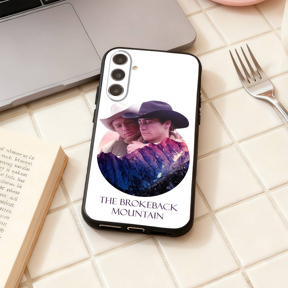 Movie Brokeback Mountain Phone Case For Samsung Galaxy A73,A72,A71,A70,A53,A52,A51,Others Soft Black Shell
