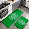 Celtic F.C Flannel Kitchen Mat Christmas Soft Area Rug Non Slip Floor Carpet Home Decoration