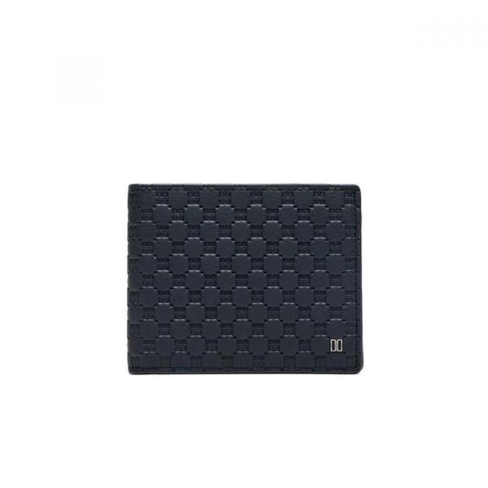 

Daks Navy Embossed Leather Mini Dd Logo Wallet Dbwa9f373n2 Single option