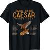 Min New Limited Spqr Ancient Rome Julius Caesar Roman History T Shirt