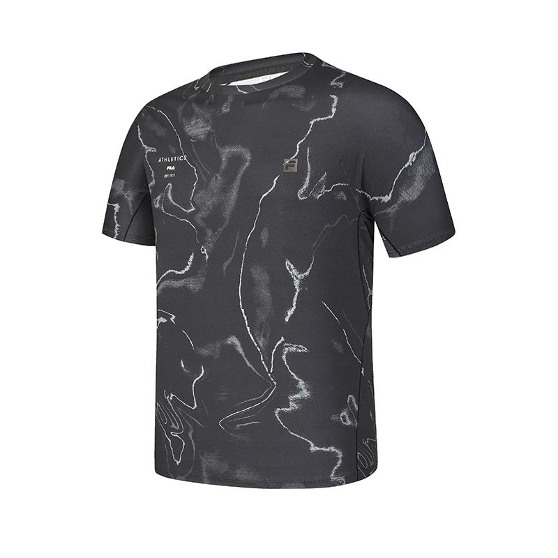 New FILA T Shirt Men All Over Print A11M441104FZA